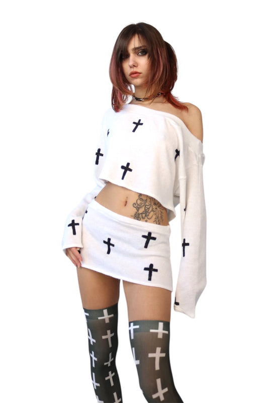 Ethereal Cross Skirt