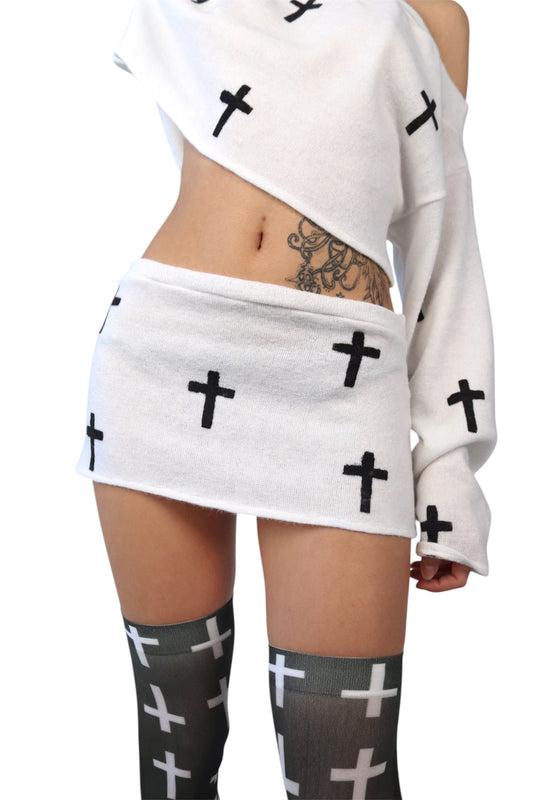 Ethereal Cross Skirt