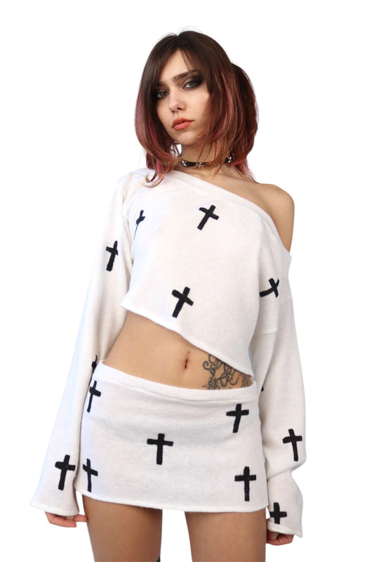 Ethereal Cross Sweater