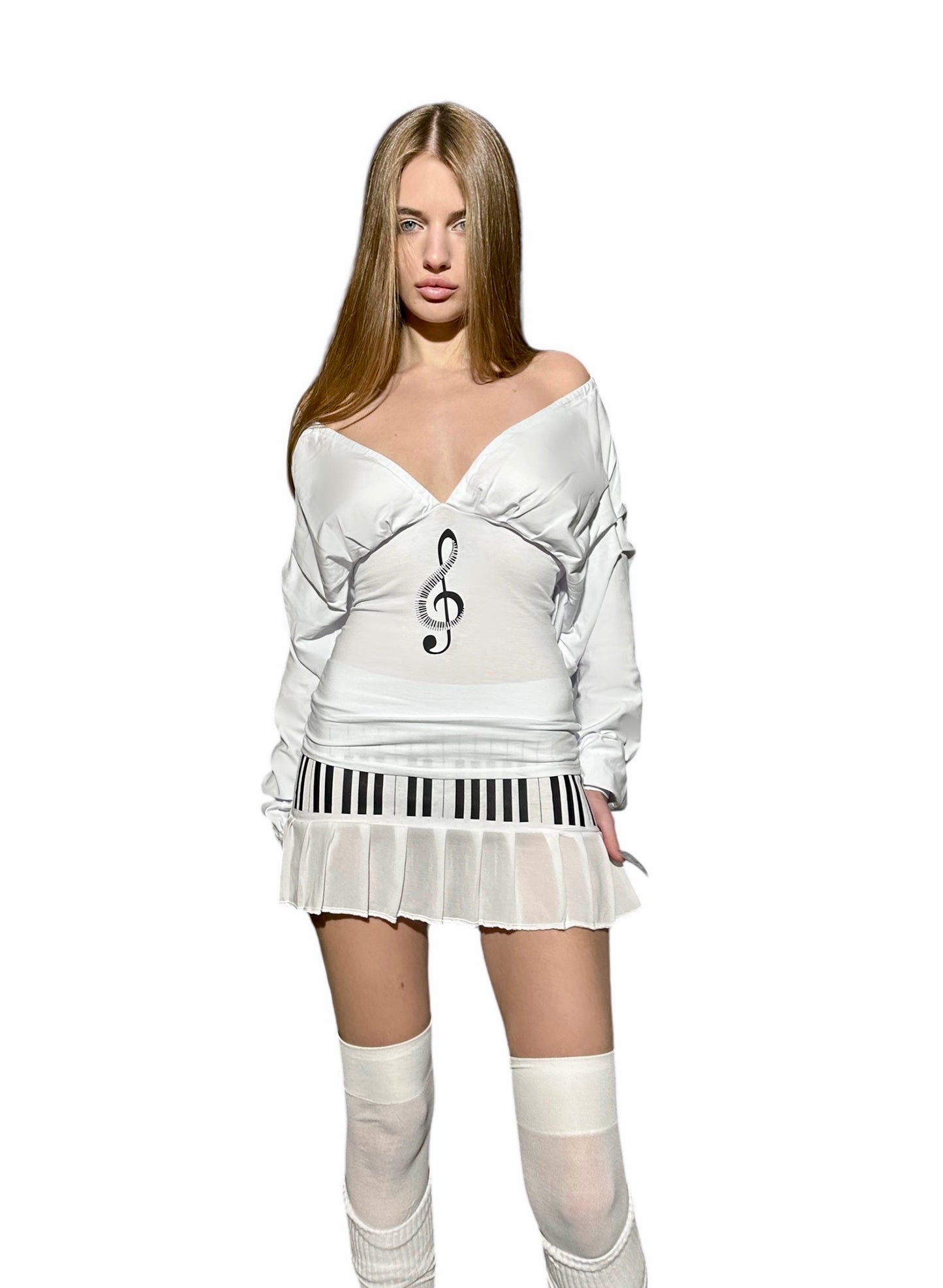 Treble Clef Harmony Top