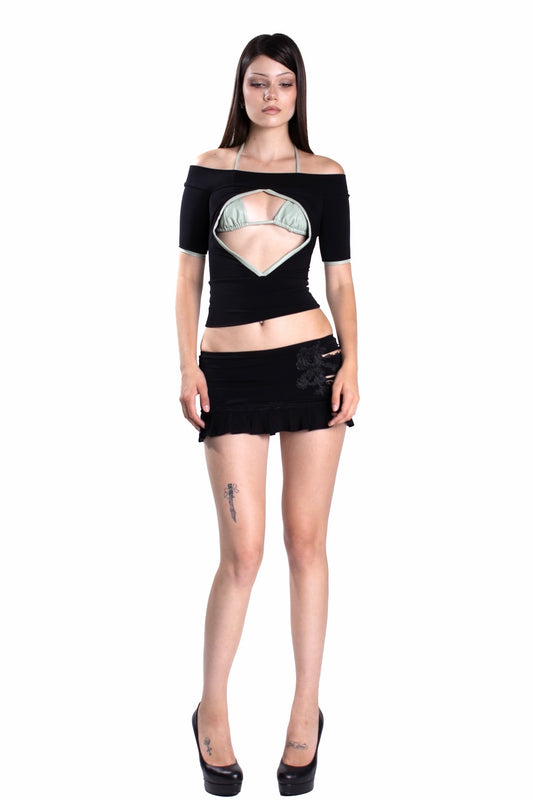 Leather Bra Desire Top