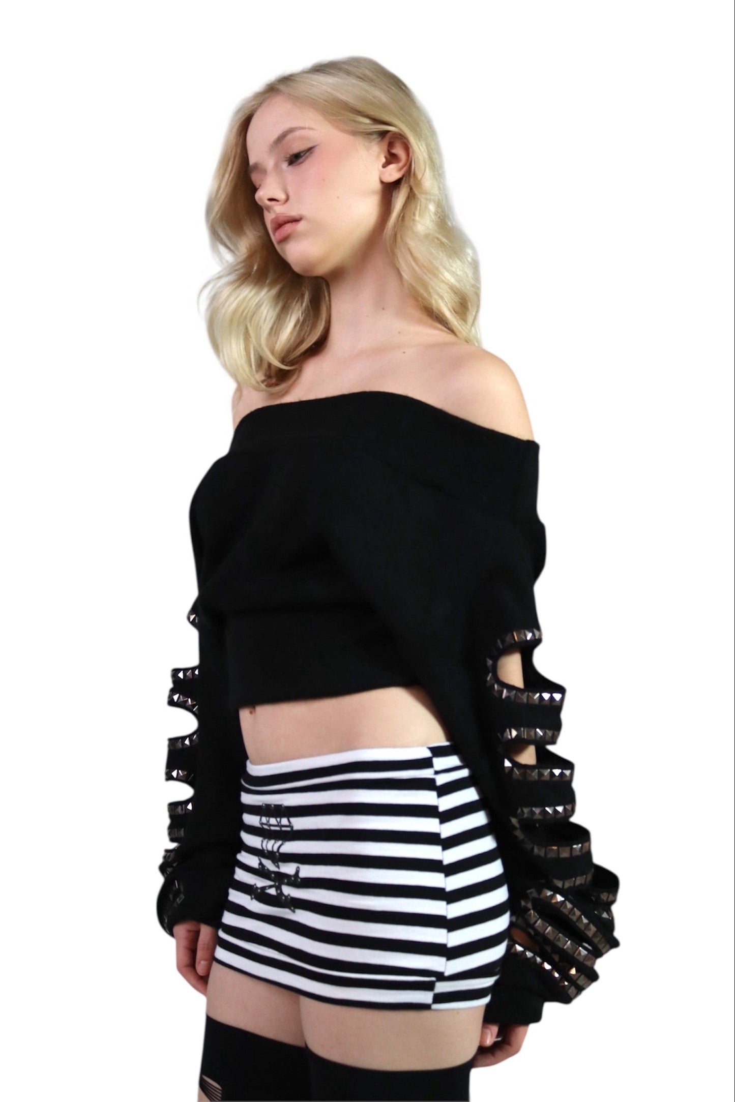 Diamond Stripe Skirt