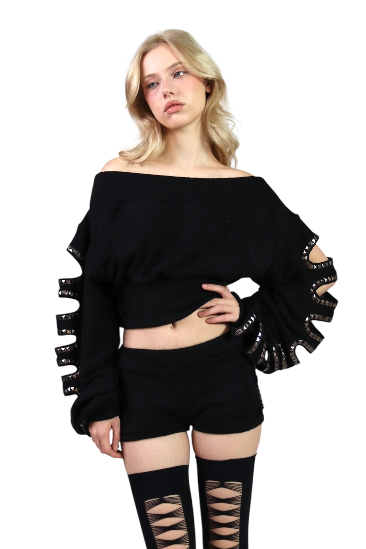 Fallen Stud Sweater