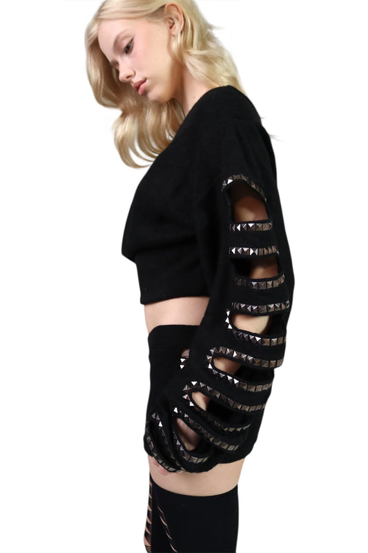 Fallen Stud Sweater