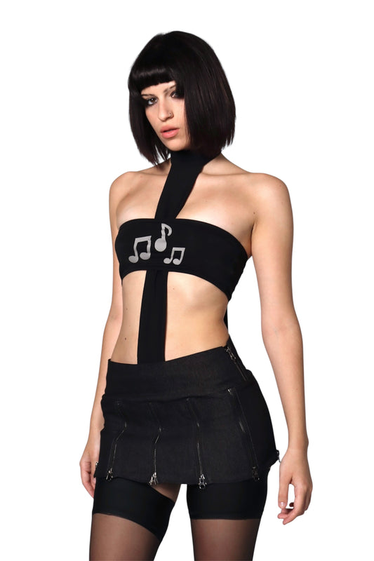 Note Cross Top
