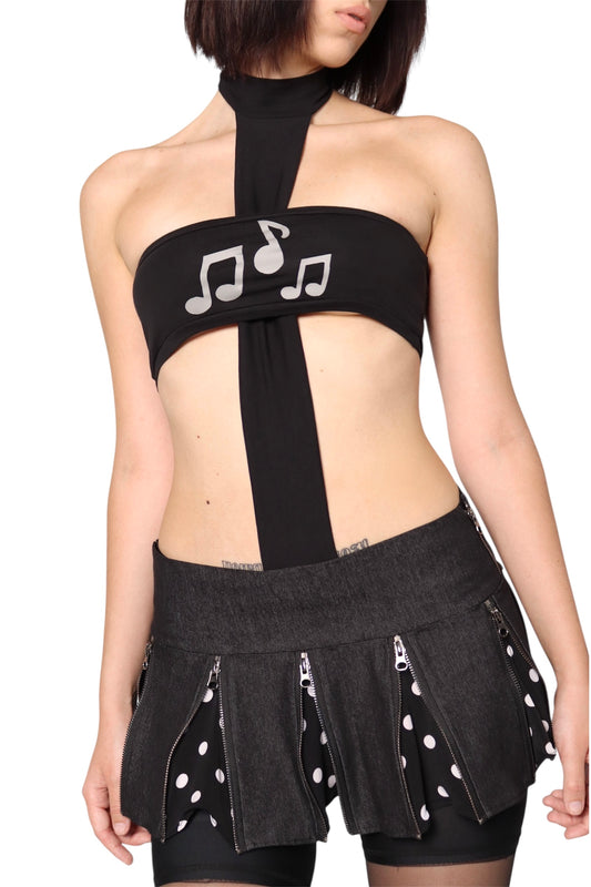 Note Cross Top